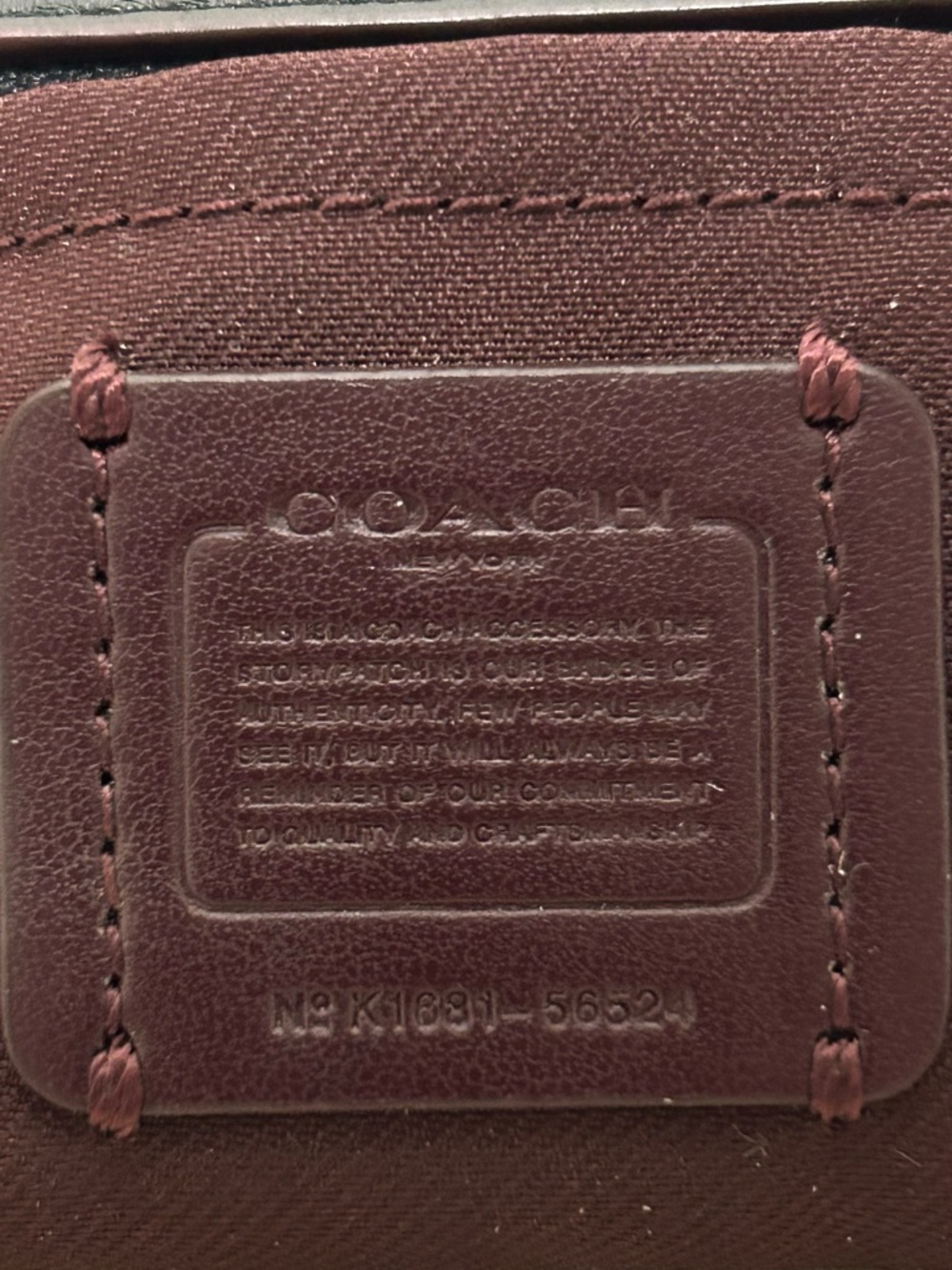 COACH Nolita “WANTED” Western Rivets Demi Shoulder Bag - Picture 11 of 14